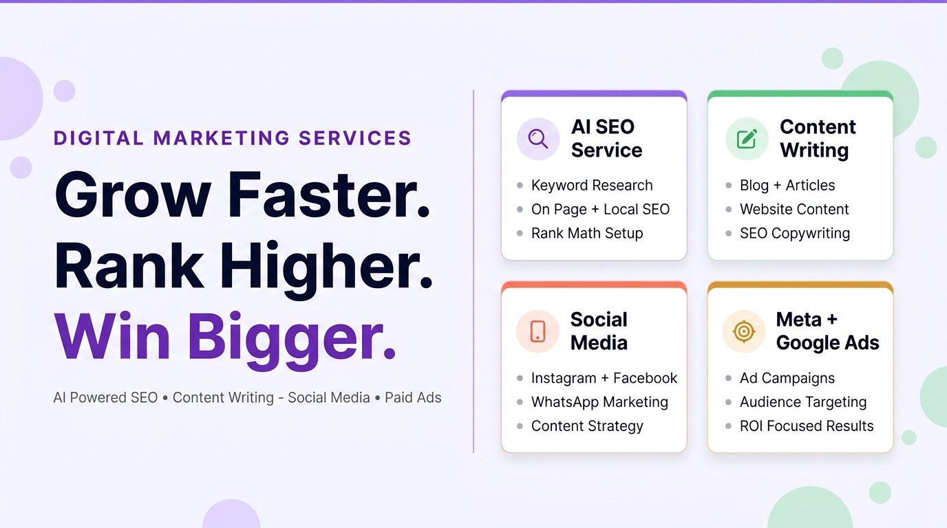 Digital Marketing Services for Small Business